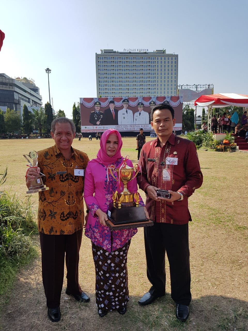 Tiga Penghargaan Diterima Kota Magelang Dalam Upacara HUT Jateng