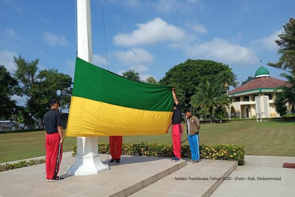 SELEKSI PASKIBRAKA TAHUN 2O2O DITIADAKAN, UPACARA HUT KE-75 KEMERDEKAAN RI DI KOTA MAGELANG TUGASKAN TIGA PASKIBRAKA TAHUN LALU