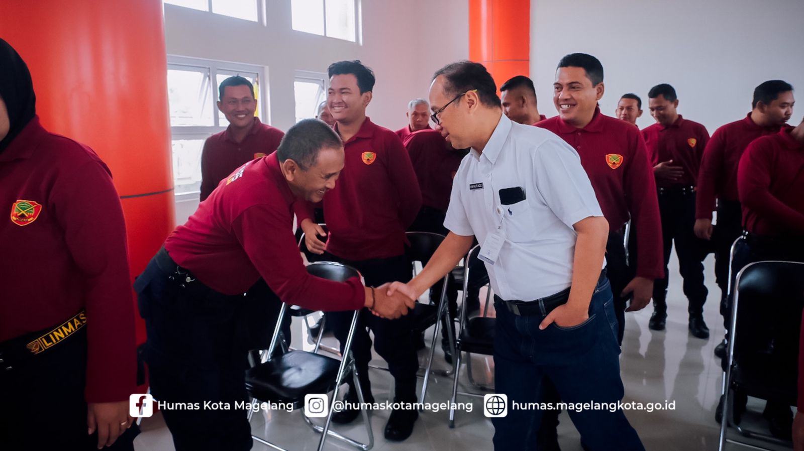 Anggota Linmas Punya Andil Menjaga Trantibum Kota Magelang