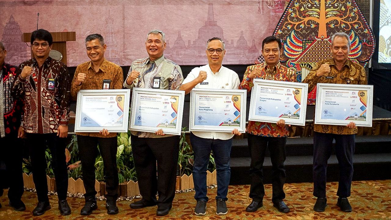 Pemkot Magelang Sabet 'BKN Award 2023'