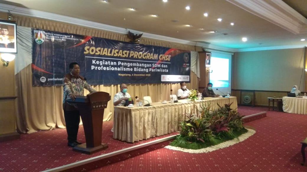 PELAKU USAHA PARIWISATA DI KOTA MAGELANG TERIMA BANTUAN HIBAH KEMENPAREKRAF