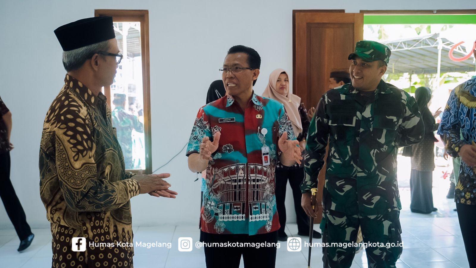 Pj Sekda Kota Magelang Ajak Warga Manfaatkan Hasil Pembangunan TMMD Sengkuyung dengan Baik