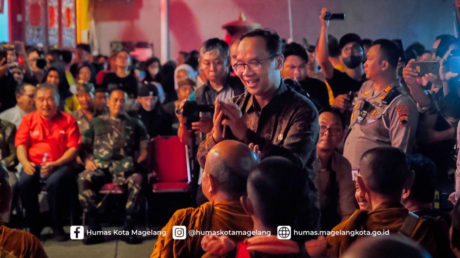 Wali Kota: Selamat Datang di Kota Magelang, Biksu Thudong Hebat!