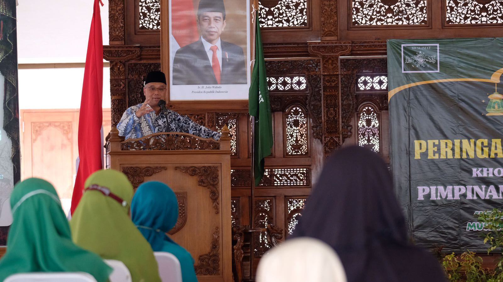 PC Muslimat NU Kota Magelang Santuni Anak Yatim dan Kaum Dhuafa