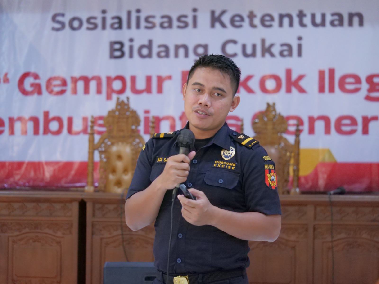 Sosialisasi gempur rokok ilegal bersama generasi muda Kota Magelang