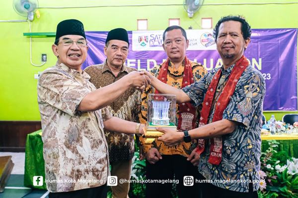 Tidar Selatan Masuk Top 20 Evaluasi Kelurahan Cinta Statistik Nasional 2023