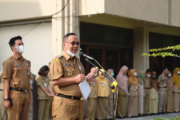 Apel Kenaikan Pangkat, Wali Kota Magelang Berpesan Agar PNS Jaga Amanah