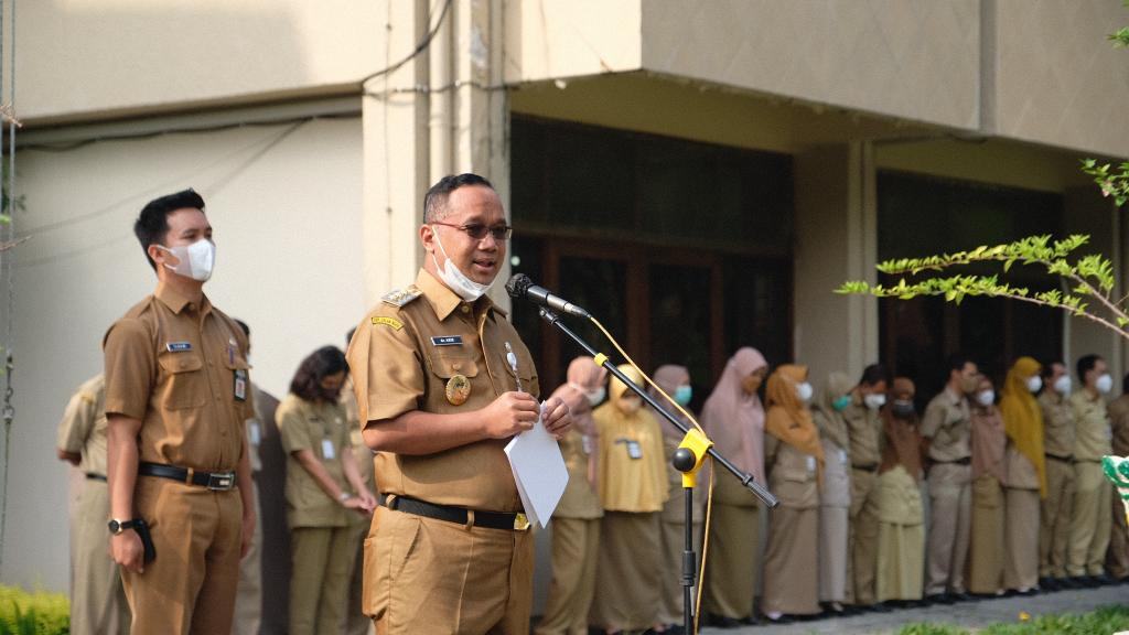 Apel Kenaikan Pangkat, Wali Kota Magelang Berpesan Agar PNS Jaga Amanah