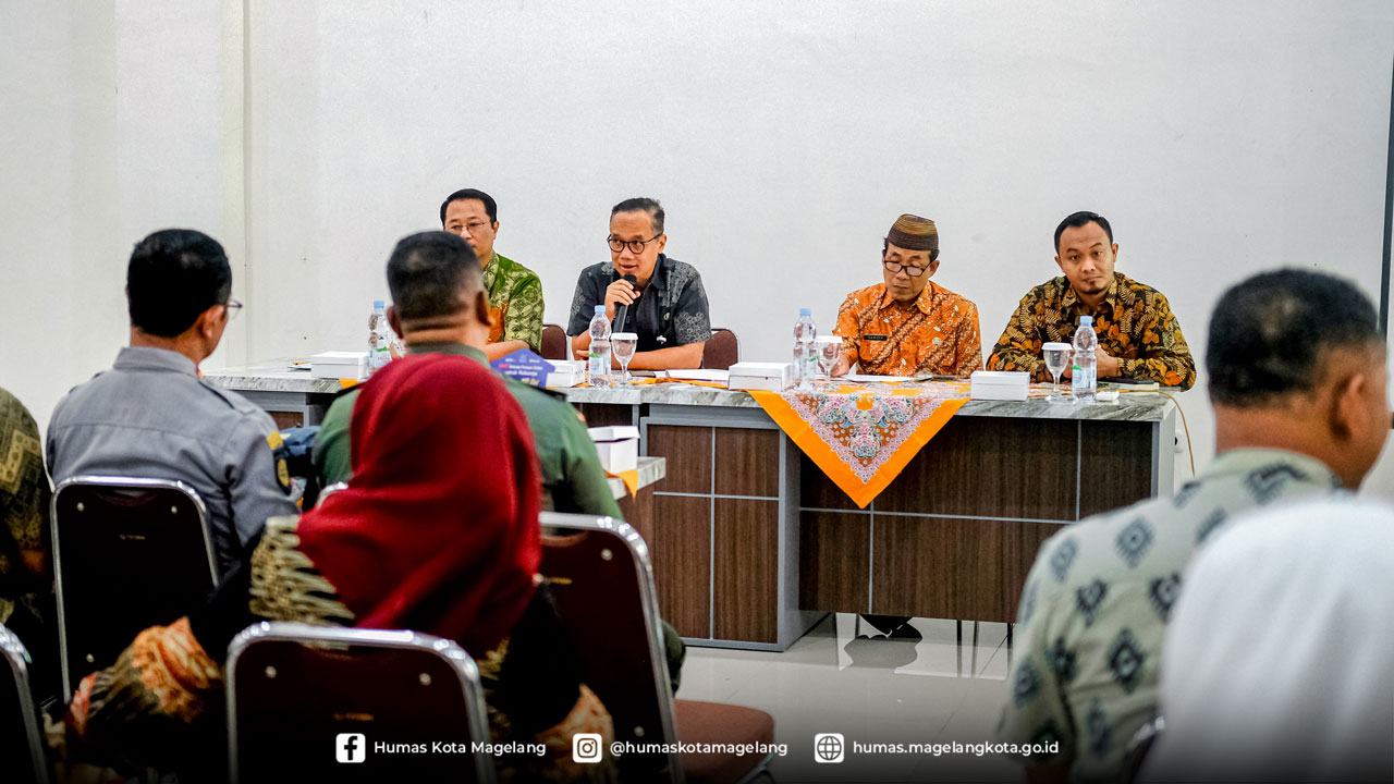 Wali Kota Magelang Minta Semua Sektor Koordinasi Tangani Ketahanan Pangan