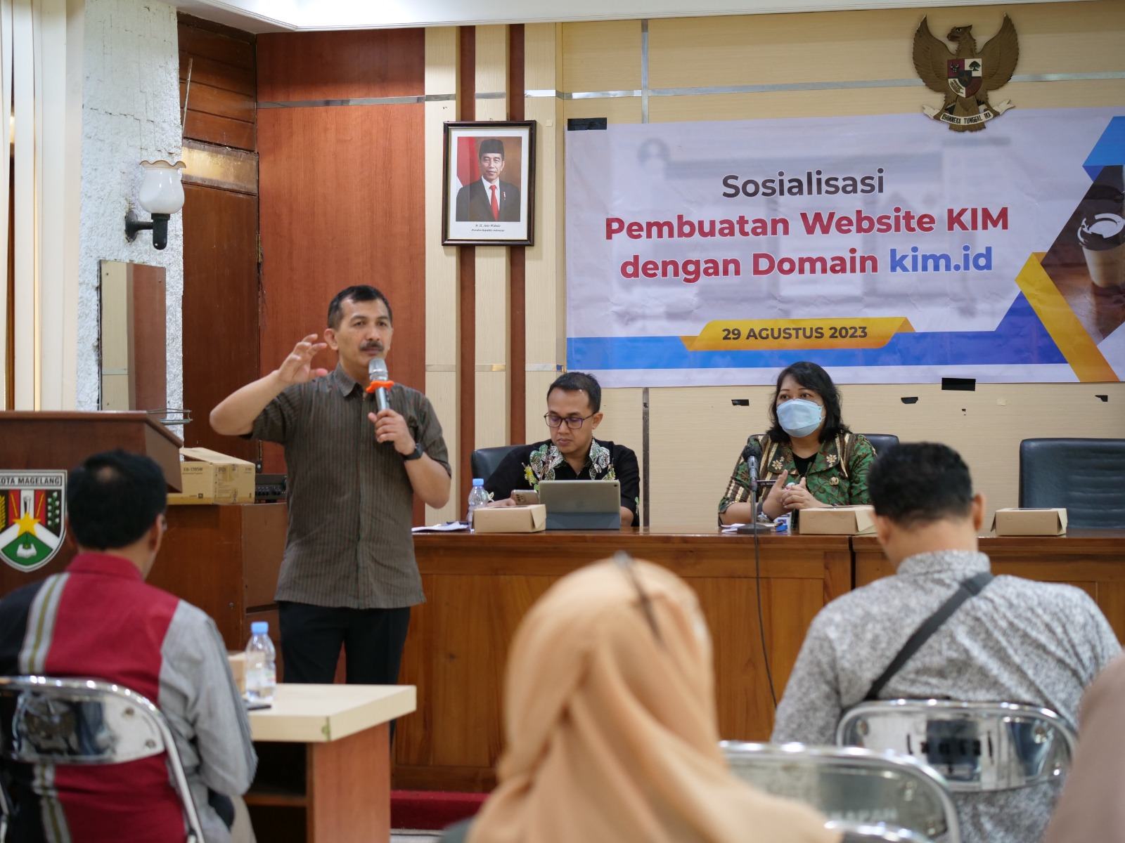 Sosialisasi Pembuatan Website KIM dengan Domain kim.id