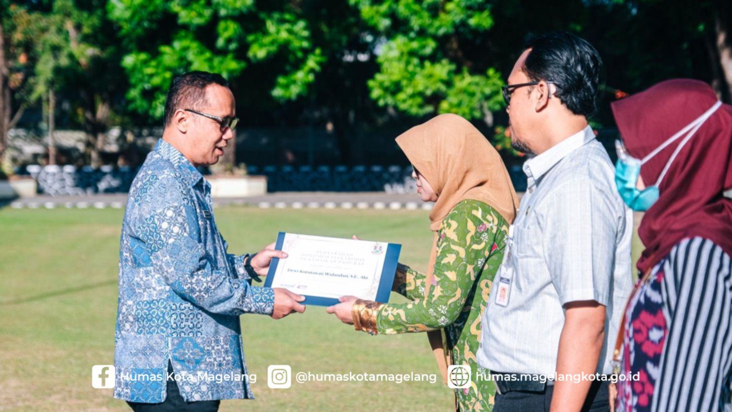 137 PNS Naik Pangkat, Wali Kota Magelang Ingatkan Tentang 'Supertim'