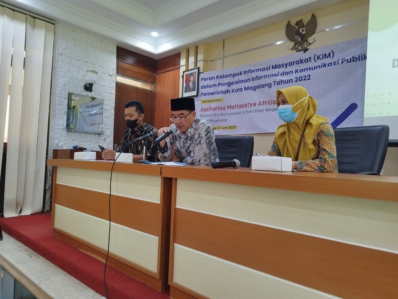 PELATIHAN PUBLIC SPEAKING KIM DAN POKMAS KOTA MAGELANG