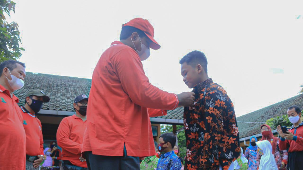 WALI KOTA MAGELANG AJAK SISWA MENGENAL BATIK KHAS MAGELANG