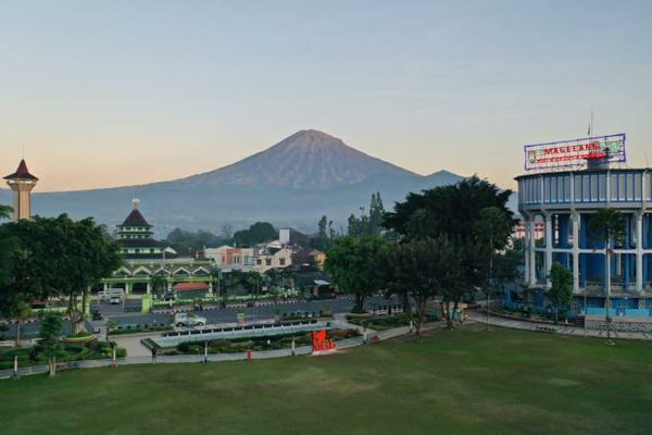Alun-alun Kota Magelang Ditutup Pada Malam Tahun Baru 2022