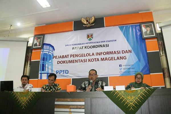 PPID Kota Magelang Rencanakan Inovasi di Awal Tahun 2018
