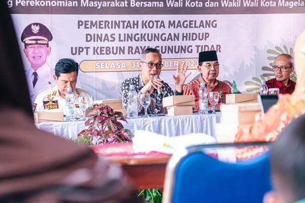 Pemkot Magelang Ajak Warga Kawasan Kebun Raya Gunung Tidar 'Gumregah'
