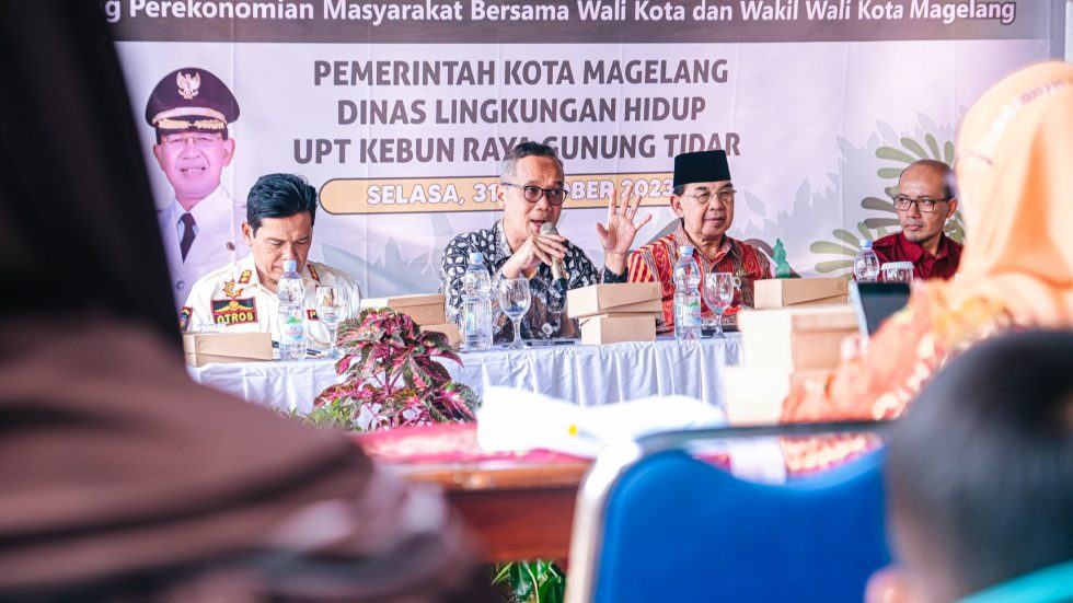 Pemkot Magelang Ajak Warga Kawasan Kebun Raya Gunung Tidar 'Gumregah'