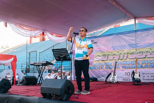 Ribuan Warga Kota Magelang Meriahkan HAORNAS ke-40