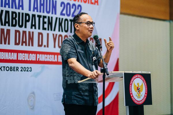 3.837 Anggota Paskibraka Ikuti Pembekalan Pembinaan Ideologi Pancasila di Kota Magelang