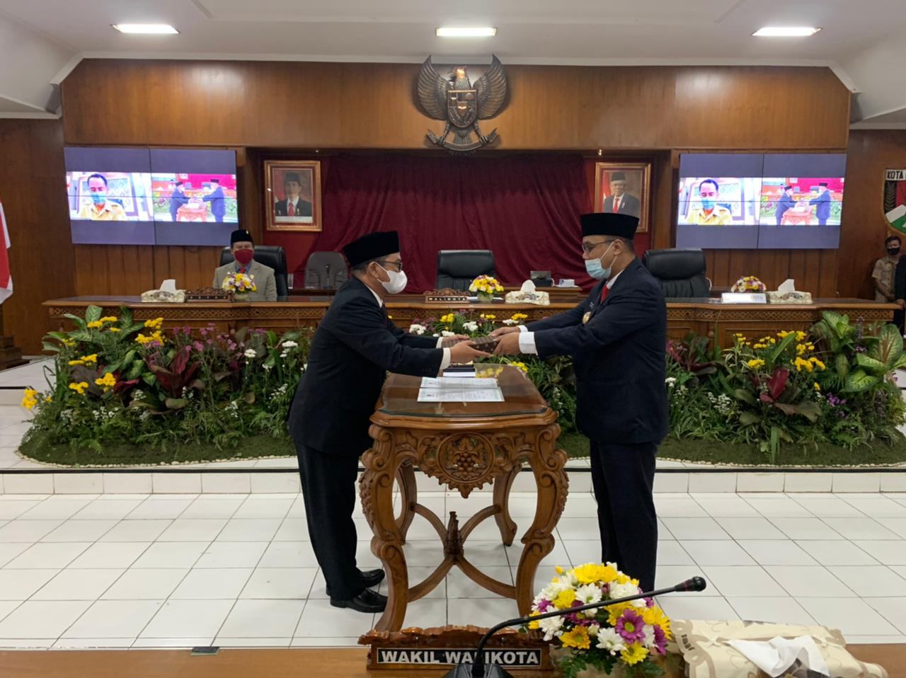 PIDATO PERDANA, WALI KOTA MAGELANG AJAK SELURUH PIHAK BERIKAN PELAYANAN TERBAIK