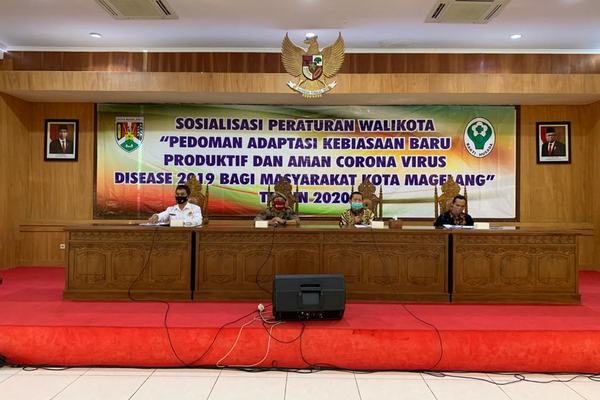 PEMKOT MAGELANG RESMI TETAPKAN PERWAL PEDOMAN ADAPTASI KEBIASAAN BARU, SOSIALISASI DIGELAR HARI INI