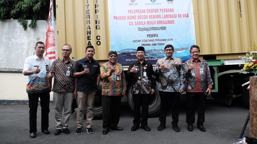 Produk Kerang Laminasi Kota Magelang Ekspor ke Amerika
