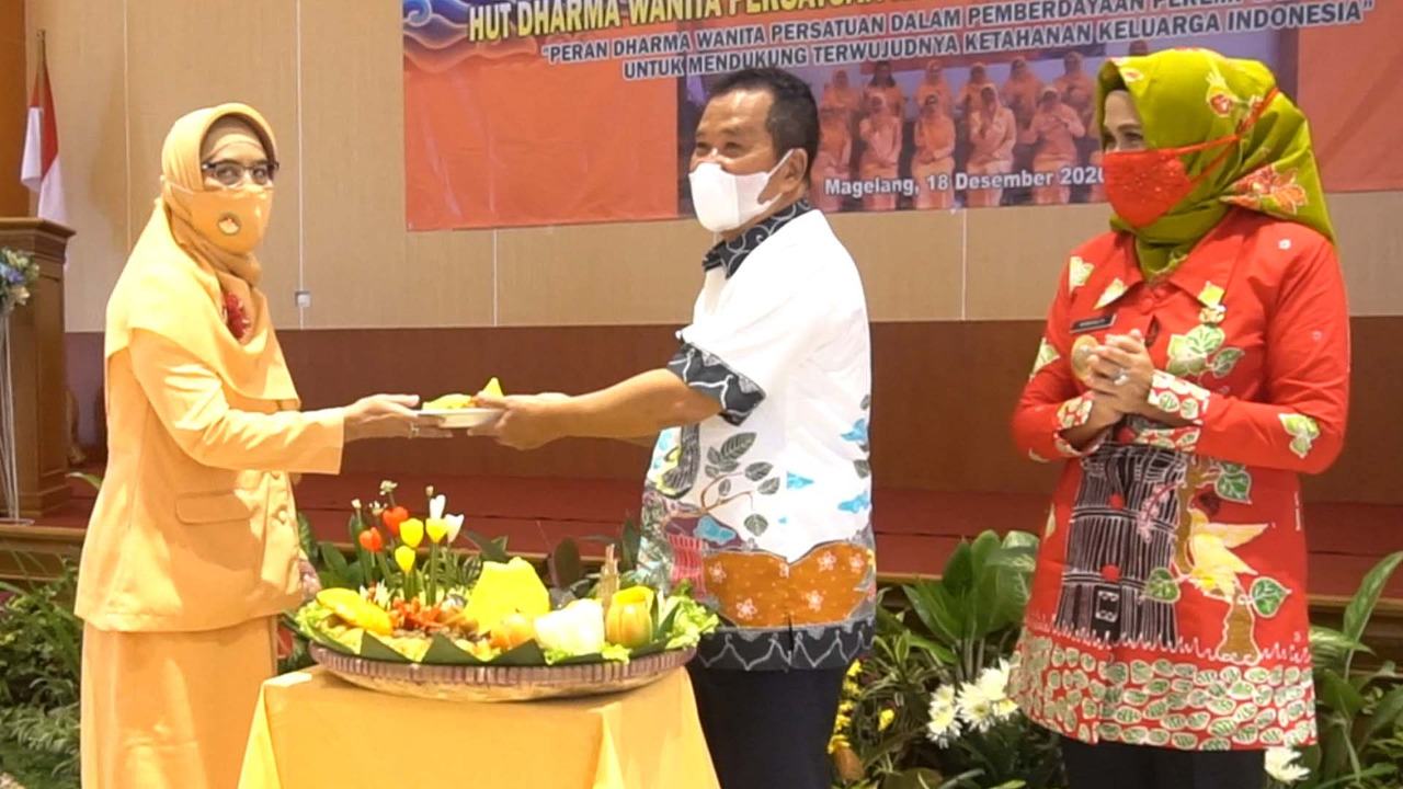 RAYAKAN 21 TAHUN, DWP KOTA MAGELANG KOKOHKAN KIPRAH MEMBANGUN BANGSA