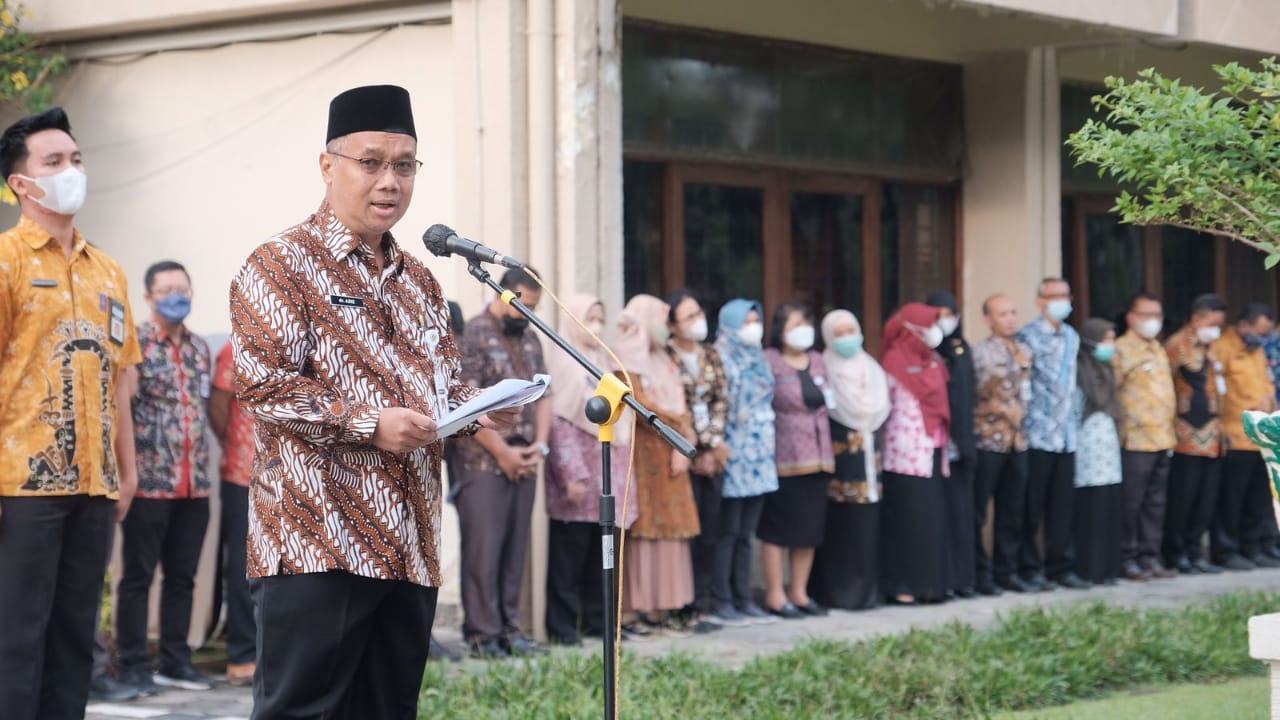 Lima Kelurahan Menang Lomba Tertib Administrasi Kearsipan Kota Magelang tahun 2022