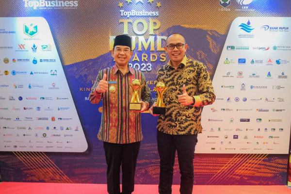 Tiga BUMD Kota Magelang Raih TOP BUMD Award 2023