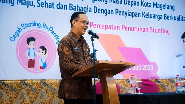 Penandatanganan Piagam Komitmen Bersama Penurunan Stunting di Kota Magelang