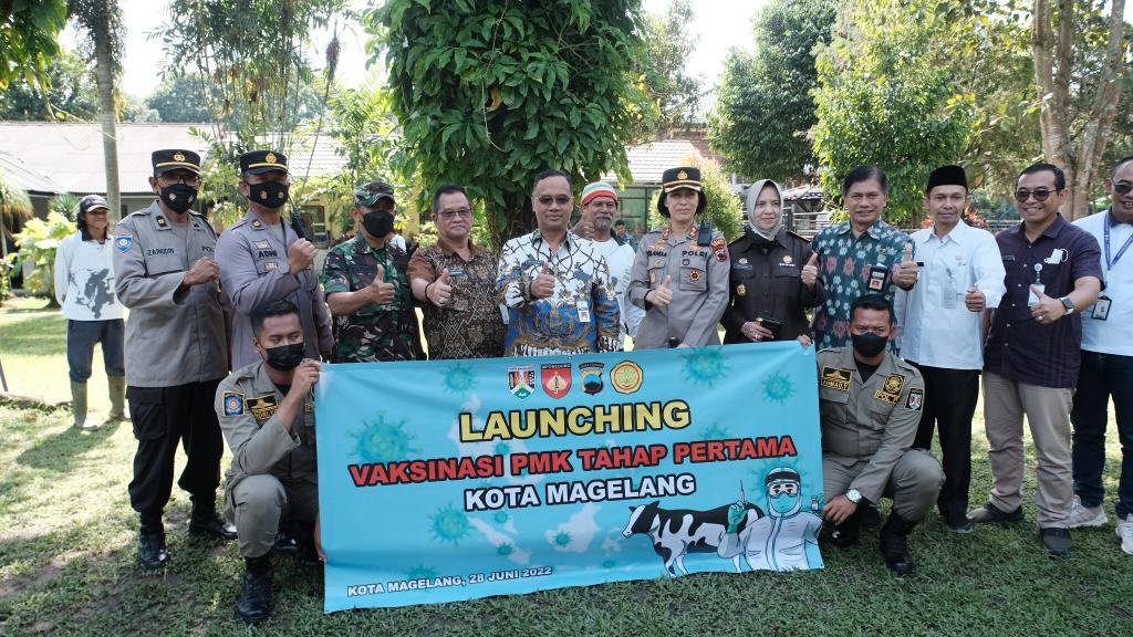 Dapat 100 Dosis, Pemkot Magelang Mulai Vaksinasi Hewan Ternak