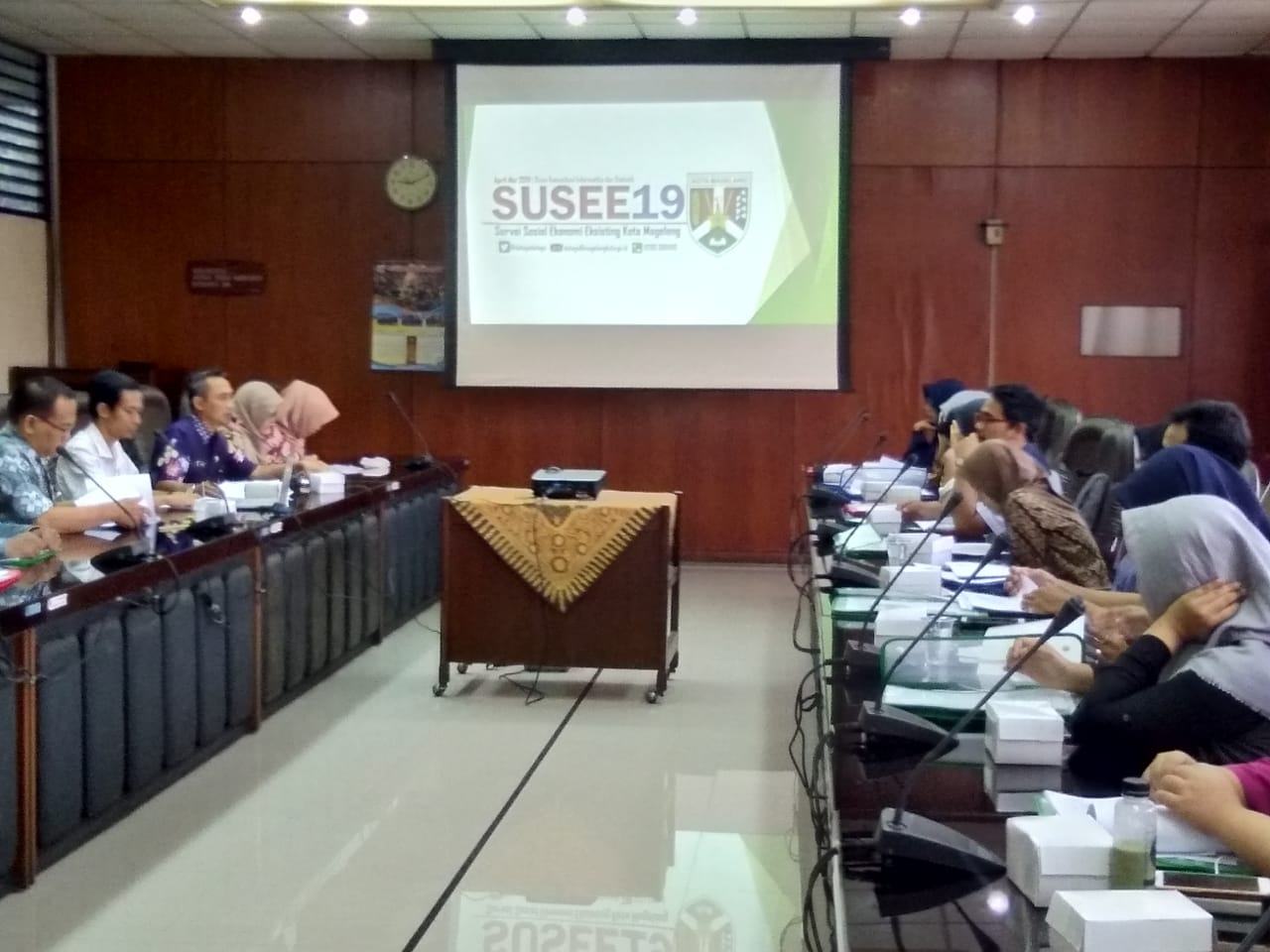 Pembekalan Surveyor Sosial Ekonomi Eksisting Kota Magelang Tahun 2019