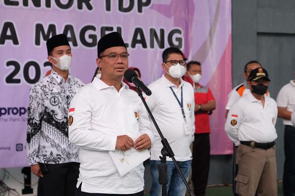Kejurnas Tenis Piala Wali Kota Magelang 2021 Diikuti Ratusan Atlet Muda Indonesia