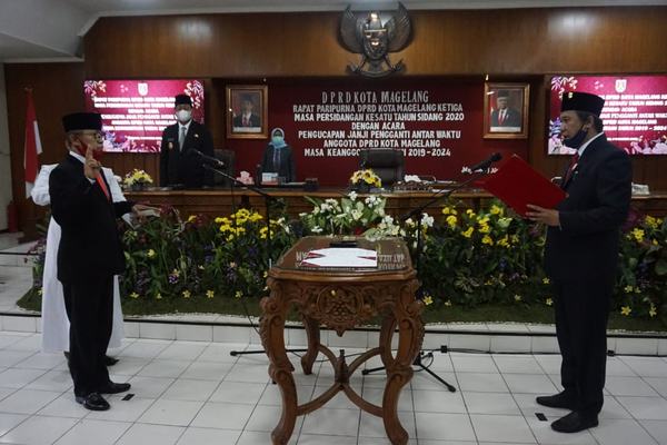 WALI KOTA MAGELANG APRESIASI KEMITRAAN ANTARA PEMKOT DAN DPRD YANG MEMBUAHKAN BERBAGAI PRESTASI PEMBANGUNAN