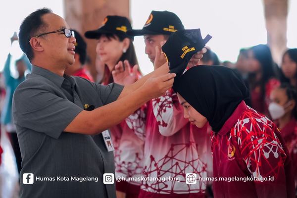 Dokter Aziz Melepas 193 Atlet Kontingen Kota Magelang Berlaga di Porprov Jateng XVI