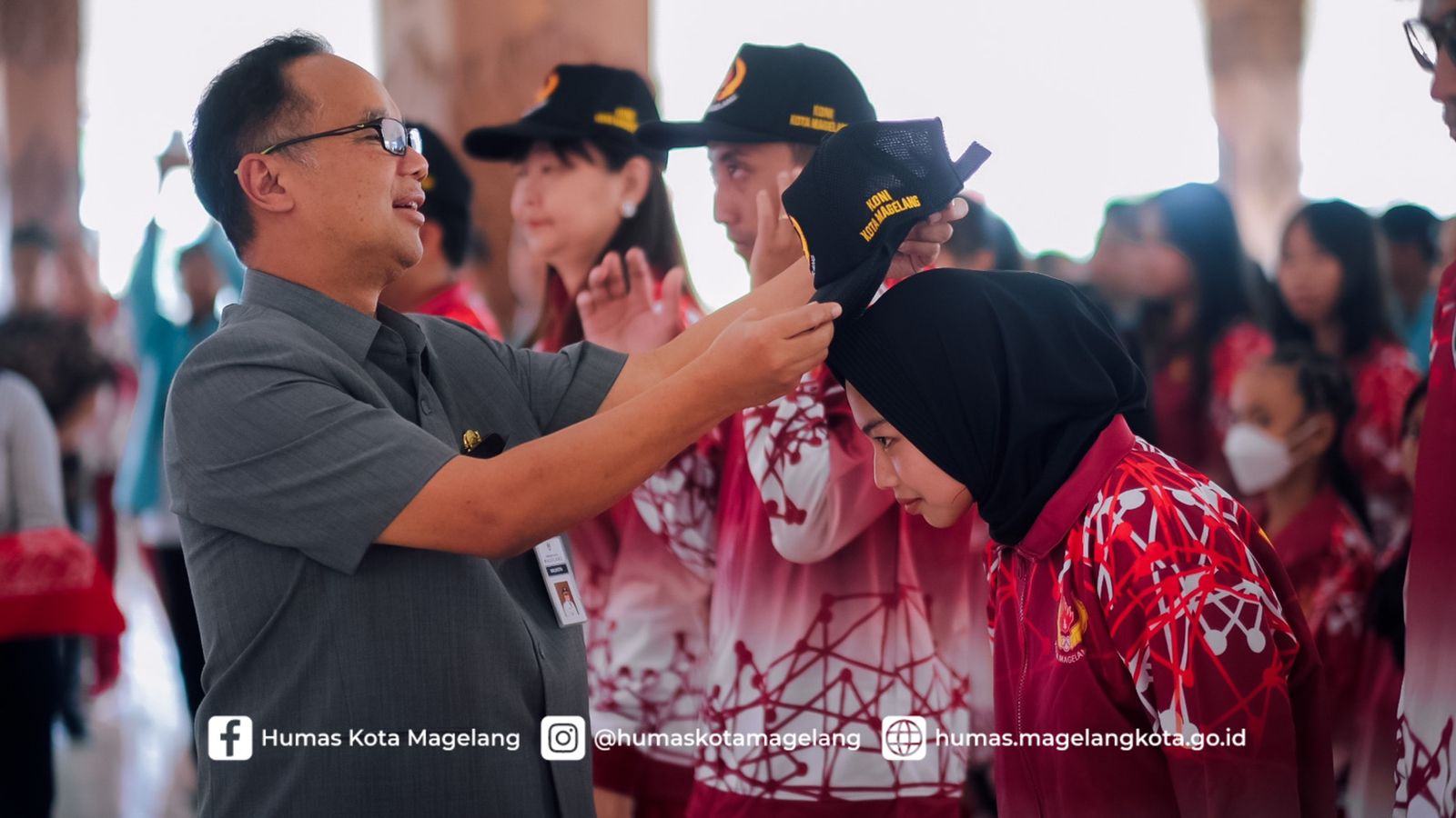 Dokter Aziz Melepas 193 Atlet Kontingen Kota Magelang Berlaga di Porprov Jateng XVI
