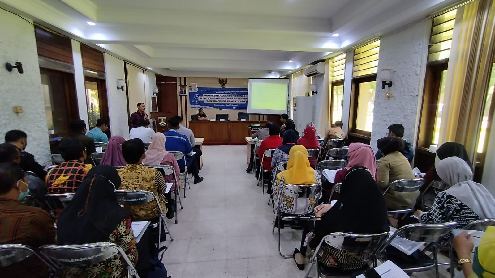 Tingkatkan Kompetensi Admin Pengelola Media, Admin Media Sosial OPD Pemkot Magelang Ikuti Pelatihan Bakohumas
