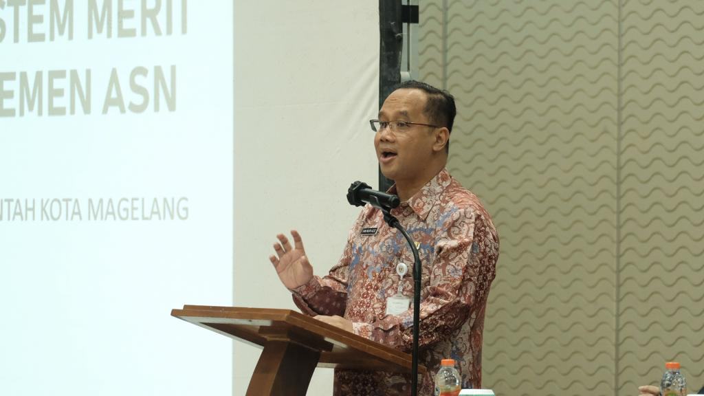 Wali Kota Magelang Tanda Tangani Komitmen Penerapan Sistem Merit