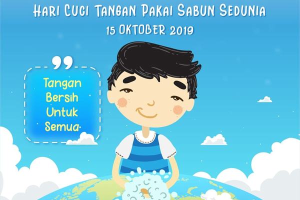 Hari Cuci Sabun Sedunia 15 oktober 2019