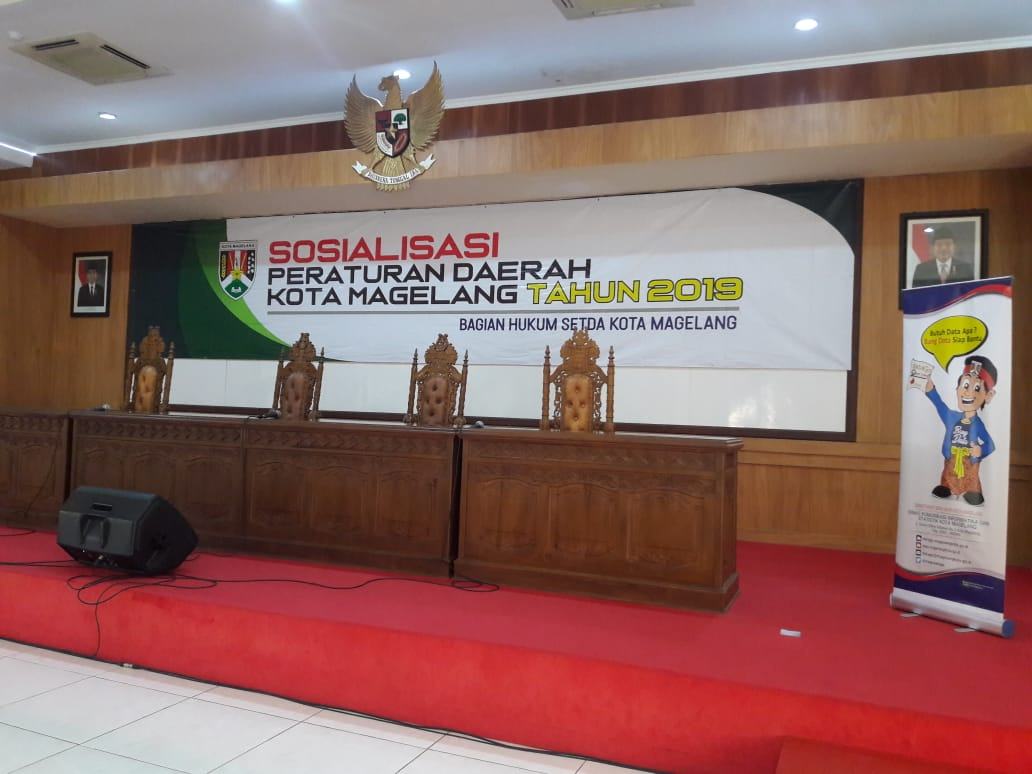 Sosialisasi Perda Satu Data Informasi Pemerintah Daerah Kota Magelang