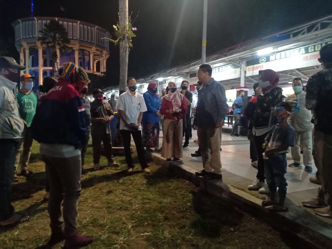 WALIKOTA CEK PENERAPAN PROTOKOL KESEHATAN INDUSTRI KULINER