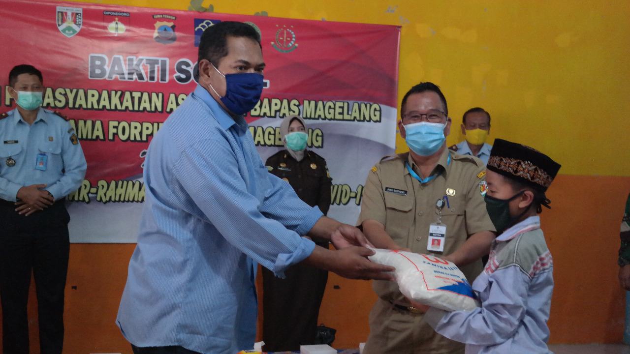 Wali Kota Magelang Apresiasi Peran Aktif Klien Permasyarakatan Asimilasi Dalam Tanggulangi Pandemi