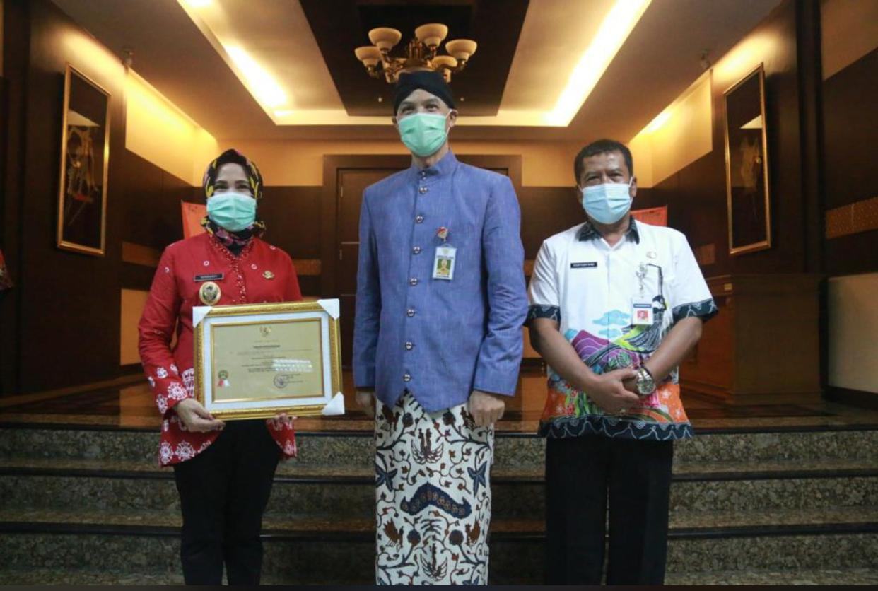 KOTA MAGELANG RAIH PENGHARGAAN TOP 10 INOVASI PELAYANAN PUBLIK TINGKAT JAWA TENGAH
