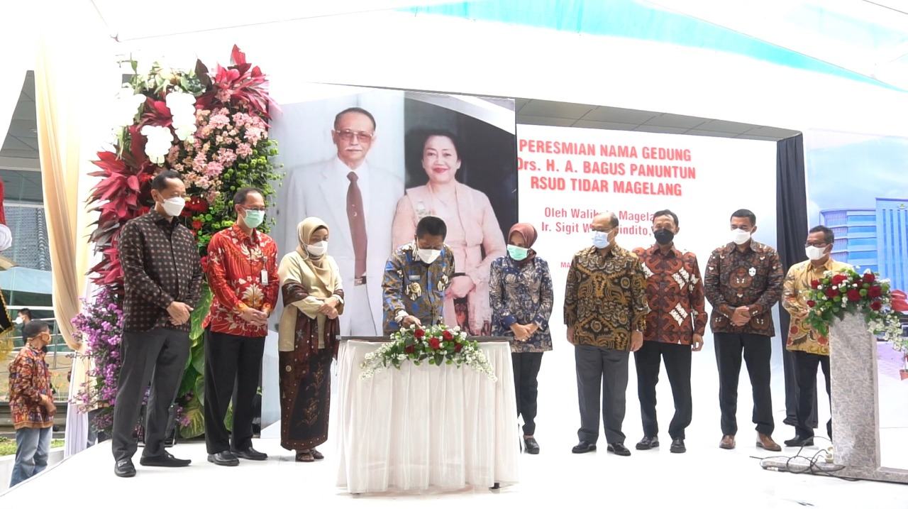 GEDUNG 8 LANTAI RESMI DIFUNGSIKAN, RSUD TIDAR SIAP TINGKATKAN KUALITAS LAYANAN