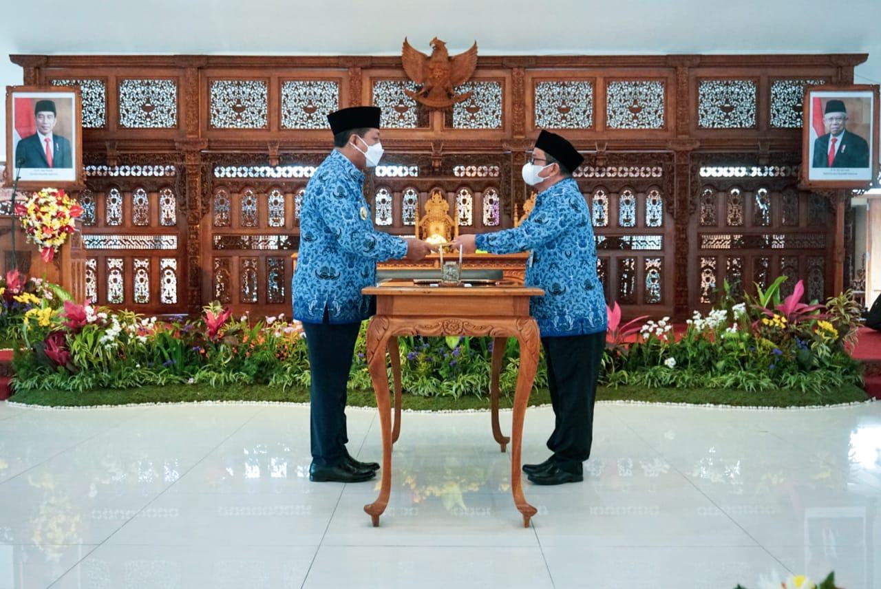 SEKDA KOTA MAGELANG DITUNJUK SEBAGAI PLH WALI KOTA