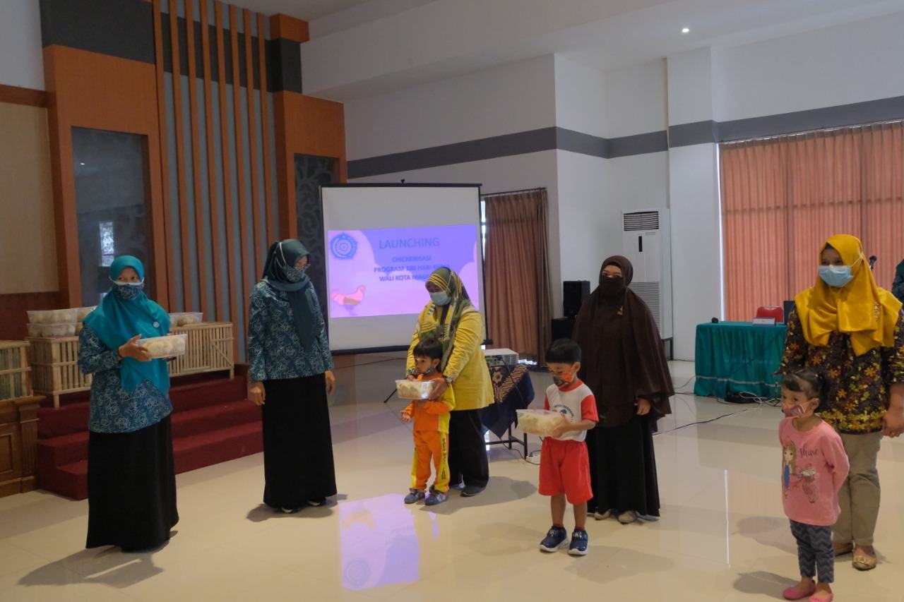 LATIH ANAK BERTANGGUNGJAWAB, TP PKK KOTA MAGELANG BIKIN PROGRAM "CHIKENISASI"