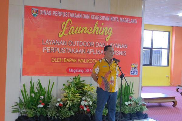 Dapat Ilmu dan Imun di Perpustakaan Outdoor Kota Magelang