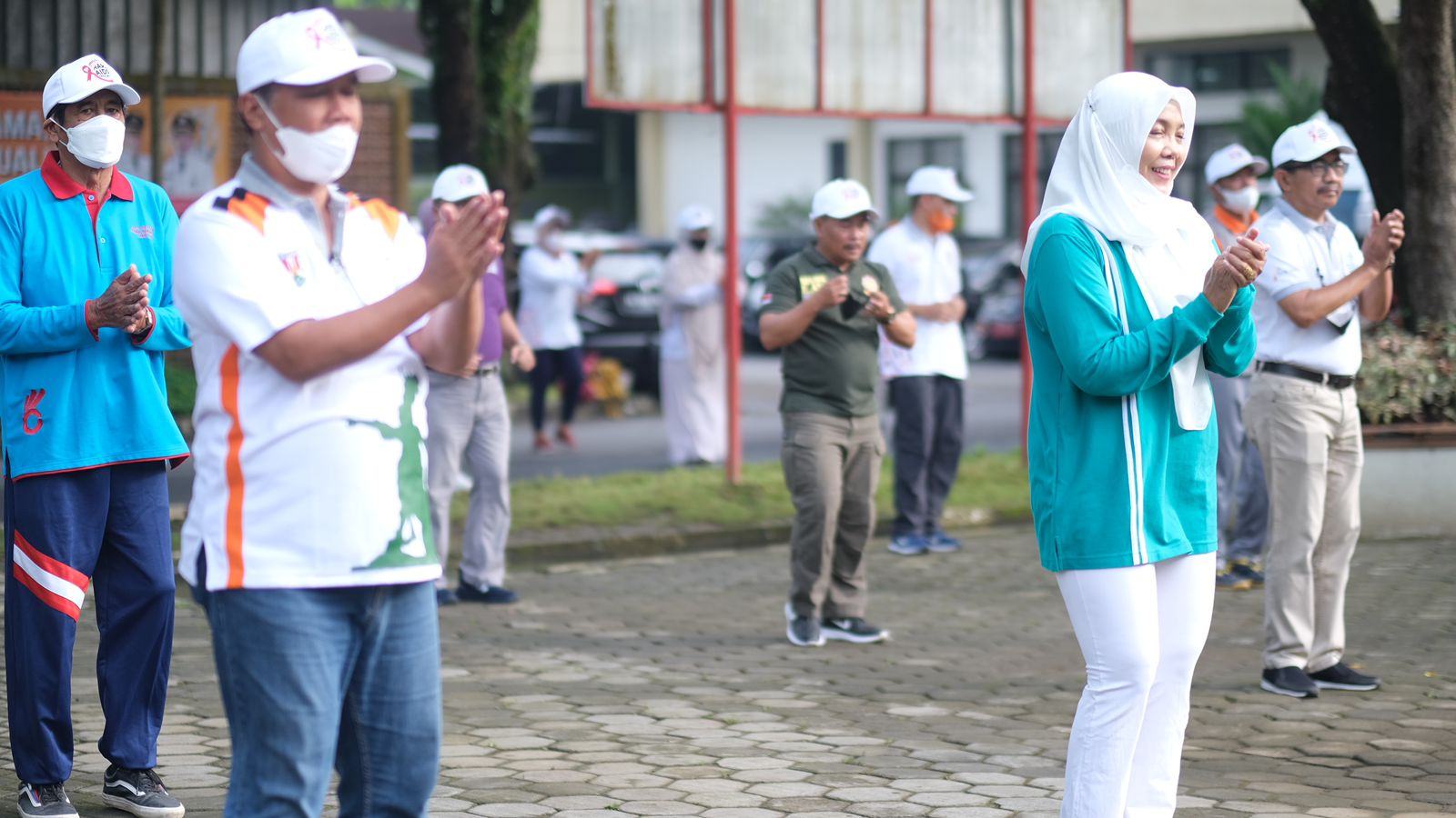 Senam Pagi Hari AIDS Momentum Jaga Kekompakan Untuk Majukan Kota Magelang
