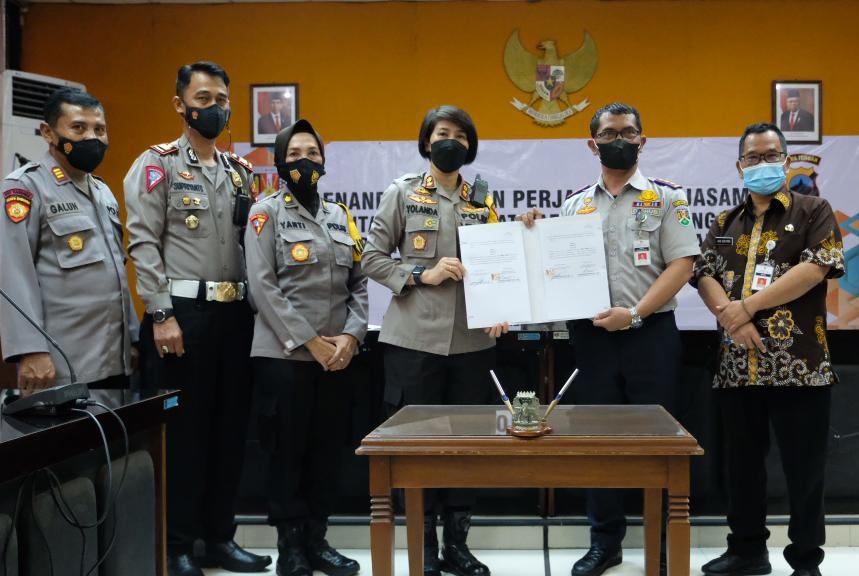 Bangun Kemitraan, Sejumlah OPD dan Polres Magelang Kota Teken Perjanjian Kerja Sama