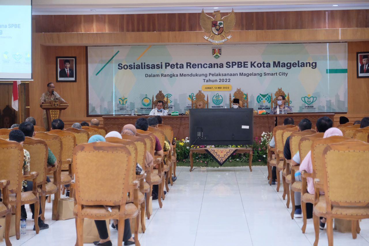 Dukung Smart City, Pemkot Magelang Gelar Sosialisasi Peta Rencana SPBE